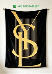 Yves Saint Laurent Throw Blankets